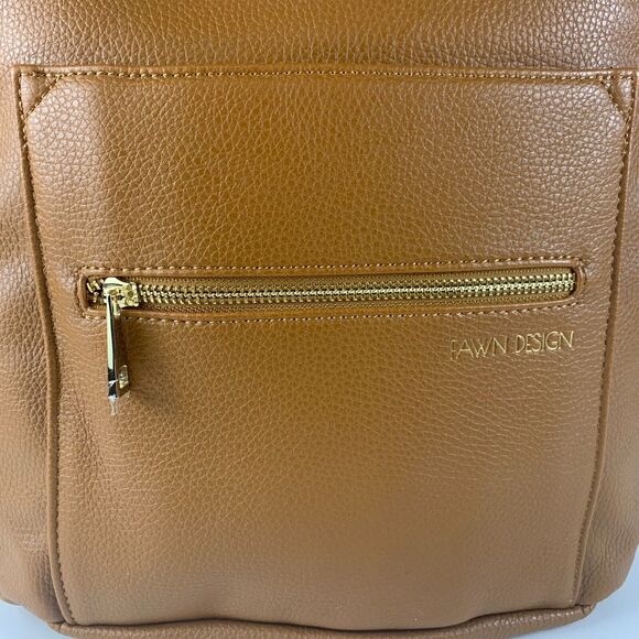 Fawn Design - The Original Diaper Bag Full Size Large Brown Tote NWOT - Picture 2 of 12